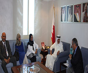   مصر اليوم - وزير الصحة يستقبل وفد رابطة أطباء الصحة المهنية البحرينية