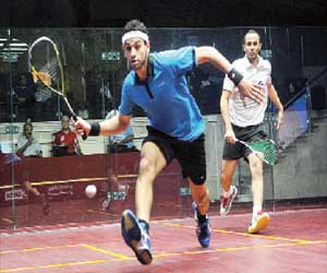   مصر اليوم - مواجهة مصرية  فى نصف نهائى بطولة قطر للإسكواش