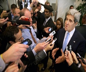   مصر اليوم - جون كيري يدعو الكونغرس إلى التهدئة مع إيران