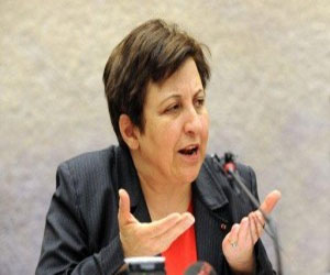   مصر اليوم - الإيرانية شيرين عبادي تشيد بدور النساء في الثورات المصرية والتونسية