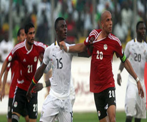   مصر اليوم - وصول مراقبي مباراة مصر وغانا