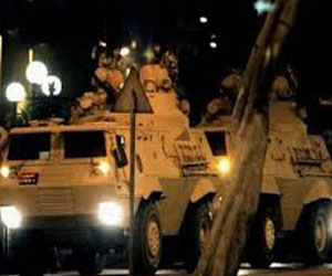   مصر اليوم - هجوم مسلح علي كمين للجيش بالشيخ زوبد