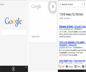   مصر اليوم - غوغل تُحدث تطبيق البحث الخاص بها على ويندوز فون