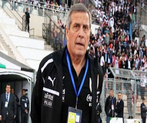   مصر اليوم - تاباريز يطالب لاعبي أوروجواى بالتركيز فى مباراة العودة امام الاردن