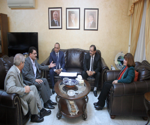   مصر اليوم - وزيرة الثقافة تلتقي رئيس اتحاد الفنانين العرب