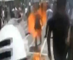   مصر اليوم - عودة طفل صيني إلى الحياة قبل إحراقه