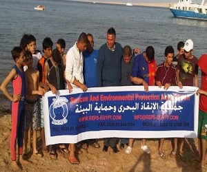   مصر اليوم - الإنقاذ البحري تقدم مشروع المليون شجرة للغردقة