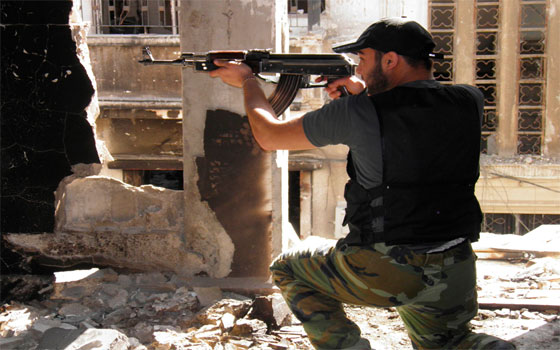   مصر اليوم - الحرُ يُسيطرُ على تلةِ النبي يوسف في حلب و يتصدى للحكوميّة في حمص