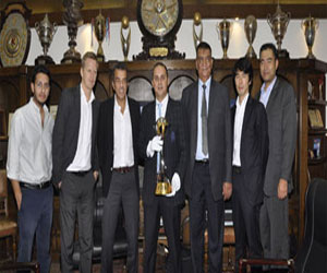   مصر اليوم - وفد الفيفا يشرف على ترتيبات المؤتمر الصحافي العالمي الذي يقام في الأهلي  ظهر الإثنين