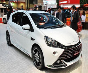 مصر اليوم - تويوتا تقدم أربعة طرازات تجريبية مشتقة من أكوا أو بريوس C