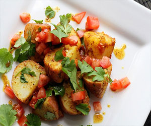   مصر اليوم - سلطة البطاطا الهندية