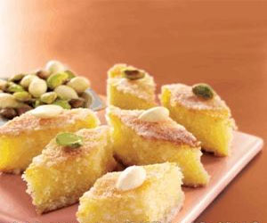   مصر اليوم - بسبوسة خفيفة باللوز