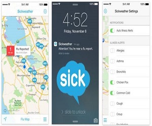   مصر اليوم - شركة  Sickweather تطلق تطبيق يرصد مناطق الإصابة بالأمراض