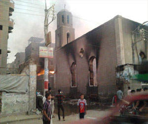   مصر اليوم - القبض على 4 متهمين في واقعة اقتحام الكنيسة الإنجيلية في المنيا