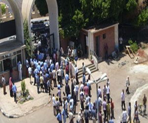   مصر اليوم - تظاهرة لطُلاب الإخوان في جامعة سوهاج