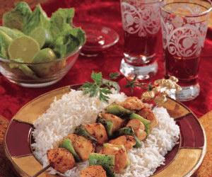   مصر اليوم - شيش طاووق مع الأرز الأبيض