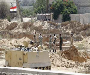   مصر اليوم - انفجار عبوة ناسفة في مدرعة برفح دون إصابات