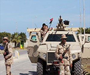   مصر اليوم - استنفار أمني بعد اختطاف 5 عناصر من الجيش الليبي