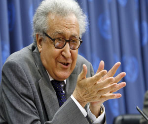   مصر اليوم - الإبراهيمي يدعو لحلِّ أزمة سورية قبل أن تتحول إلى صومال