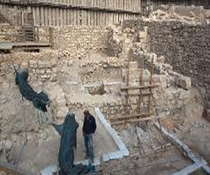   مصر اليوم - اكتشاف بناء حشموني للمرة الاولي في القدس