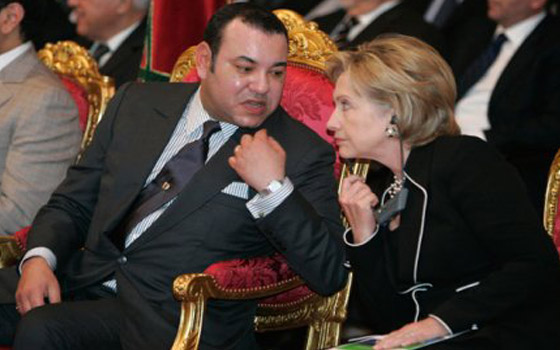   مصر اليوم - الملك محمد السادس يجري محادثات مع صديقة المغرب هيلاري كلينتون في نيويورك