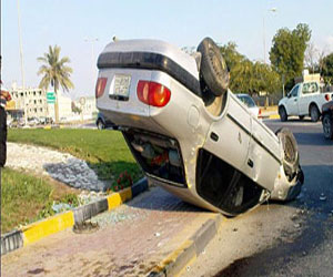   مصر اليوم - مقتل سيدة بعد انقلاب سيارتها في شارع الثورة بالقاهرة