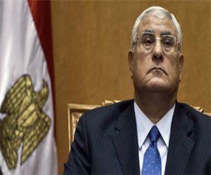   مصر اليوم - منصور يستقبل وفدًا من أعضاء المنتدى الاستثماريّ المصريّ الخليجيّ