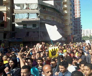   مصر اليوم - 6مظاهرات لأنصار الإخوان في دمياط تأييدا لمرسي وسط وجود أمني مكثف