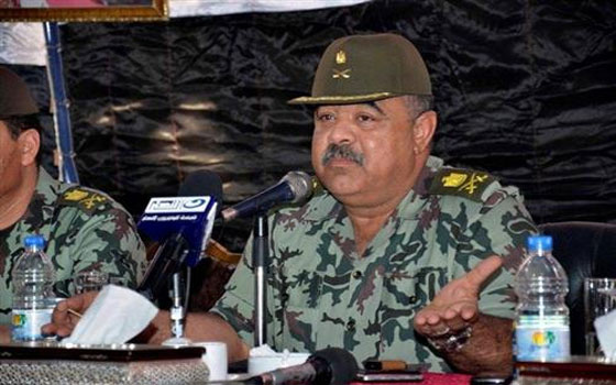   مصر اليوم - قائدُ الجيّش الثاني يُؤكد أن مساندة أهالي سيناء لجهودهِم سببُ النجاح الأمني