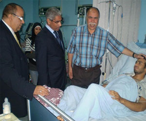   مصر اليوم - وزير التعليم العالي يتفقد المستشفى الجامعيّ في جنوب الوادي