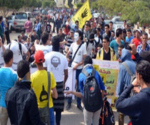   مصر اليوم - طلاب الإخوان بالأزهر يقطعون الطريق قرب الأمن الوطني