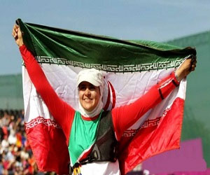 مصر اليوم - ریاضیة إیرانیة علی قائمة 10 ریاضیات ممیزات للبارأولمبیك