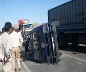   مصر اليوم - مقتل عريف وإصابة ضابط. في حادث تصادم سيارة شرطة بسور كوبري في أدفو