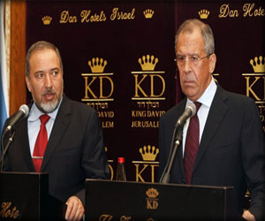   مصر اليوم - لافروف وليبرمان يبحثان ملفات إيران و سورية وفلسطين