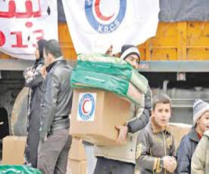   مصر اليوم - الهلال الاحمر الكويتية تواصل مساعدة اللاجئين السوريين في الاردن