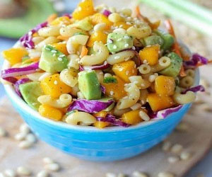   مصر اليوم - سلطة المكرونة بالخضراواتالباستا