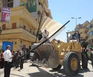   مصر اليوم - حملة لإزالة الإشغالات و تحرير 25 مخالفة في مطروح