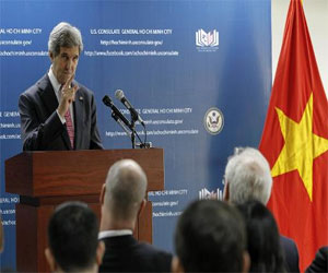   مصر اليوم - جون كيري يدعو فيتنام إلى حماية الحريات الفردية