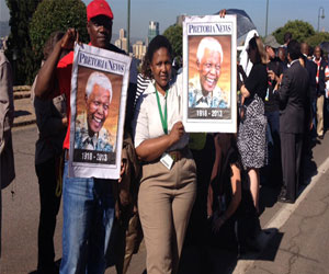   مصر اليوم - تشييع جنازة نيلسون مانديلا في قريته كونو