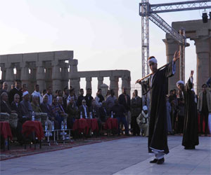   مصر اليوم - اختتام فعاليات الدورة الـ 6 من مهرجان الأقصر القوميّ للتحطيب