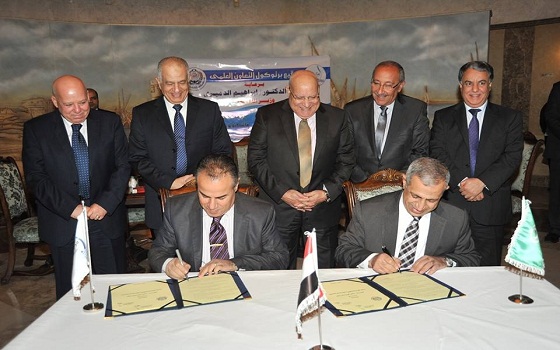   مصر اليوم - الهيئة العامة  للنقل النهري توقع مذكرة تفاهم مع أكاديمية التكنولوجيا العربيّة