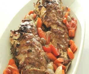   مصر اليوم - سمك بحشو الكالماري والجمبري