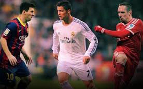   مصر اليوم - رونالدو الأقرب للتتويج بجائزة الكرة الذهبية متفوقًا على ميسي وريبيري