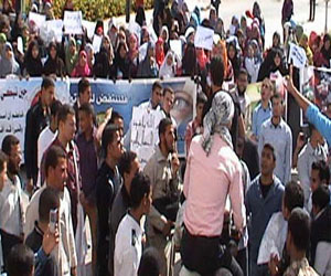   مصر اليوم - إصابة مجند أثناء فض الأمن لمظاهرات طلاب الإخوان في جامعة المنيا