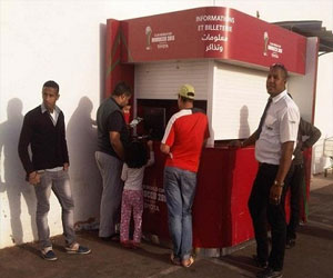   مصر اليوم - إقبال كبير على تذاكر مباراة الرجاء ومينيرو البرازيلي