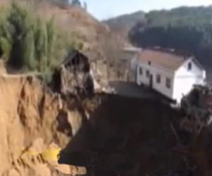   مصر اليوم - حفرة تبتلع 11 بناية وتزداد اتساعًا