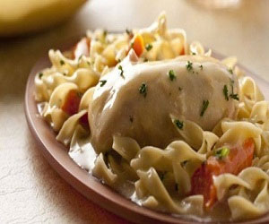   مصر اليوم - دجاج ومكرونة بخلطة الجبن