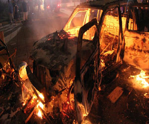   مصر اليوم - مقتل 3 أشخاص وإصابة 10 آخرين إثر انفجار سيارة في بنغازي