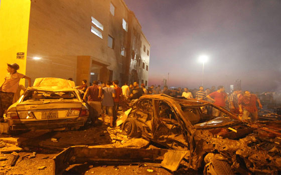   مصر اليوم - ارتفاع عدد قتلى هجوم نقطة تفتيش منطقة برسس شرق بنغازي