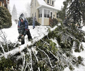   مصر اليوم - مقتل شخصين جراء موجة الطقس السيء التي تجتاح الولايات المتحدة